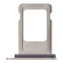 iPhone 15 Pro / 15 Pro Max, Simkort bakke i Gr (Single card)