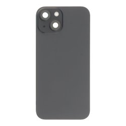iPhone 15 Komplet Bagside Sort &ndash; OEM Bagglas med Flex Kabel