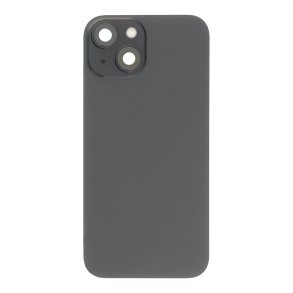 iPhone 15 Komplet Bagside Sort &ndash; OEM Bagglas med Flex Kabel