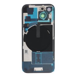 iPhone 15, Komplet bagside i Bl (med flex kabel)