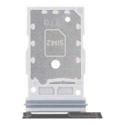 Samsung Galaxy S24 / S24 Plus 5G, SIMkort bakke i Sort (Dual Card model)