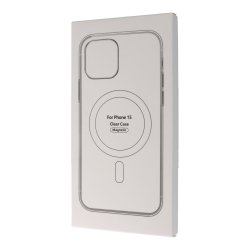 Anti-Shock Acrylic Case til iPhone 15 med MagSafe &ndash; Transparent TPU Cover