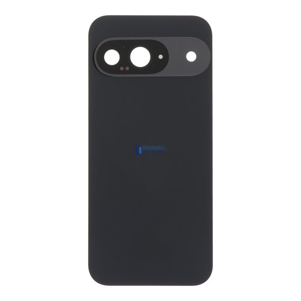 Google Pixel 9 Bagside Obsidian inkl. Tape og Kamera Glas med Ramme &ndash; Premium Kvalitet