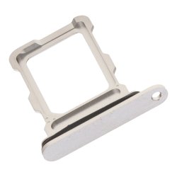 iPhone 16 Pro / 16 Pro Max, Simkort bakke i Gr (Natural Titanium) (Single card)