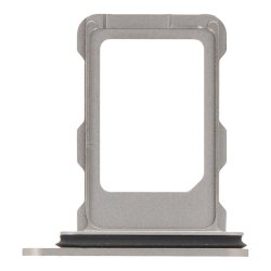iPhone 16 Pro / 16 Pro Max, Simkort bakke i Gr (Natural Titanium) (Single card)