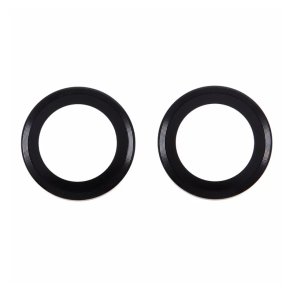 iPhone 17, Bagkameraglas beskyttelse (2 stk) Sort