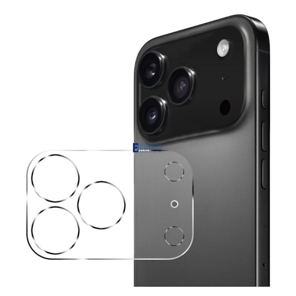 iPhone 17 Pro Max Kameraglas Beskyttelse &ndash; H�rdet Beskyttelsesglas til Bagkamera