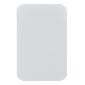 iPhone 17 Pro Bagside S�lv &ndash; OEM Bagglas med Logo | Batterid�ksel til iPhone 17 Pro
