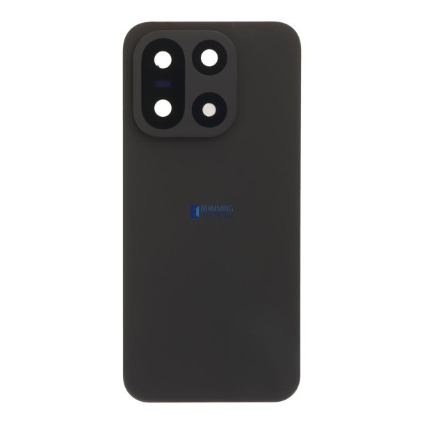 OnePlus 15 Bagglas Sort Original &ndash; Bagside med Kamera Linse & Tape