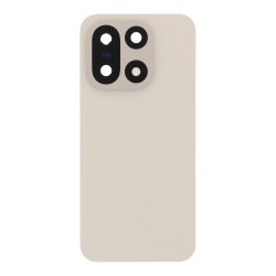 OnePlus 15 Bagglas Beige Original &ndash; Bagside med Kamera Linse & Tape