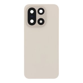 OnePlus 15 Bagglas Beige Original &ndash; Bagside med Kamera Linse & Tape