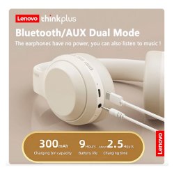 Lenovo Thinkplus TH10 - Bluetooth headphone - Pink