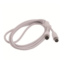 Antenne forlngerkabel - 1,5m hvid YouSee/Stofa