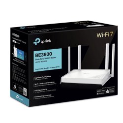 TP-Link Archer BE220W BE3600 WiFi 7 Router &ndash; Dual-Band 3.6 Gbps & EasyMesh 