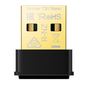 Netvrksadapter USB 2.0 1300Mbps Wifi (Archer T3U Nano)