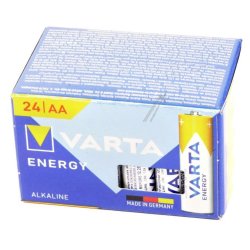 24-Pak AA Batterier fra Varta