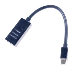 Mini DisplayPort 1.2 til DisplayPort Adapter 4K 20cm &ndash; Mini DP Han til DP Hun