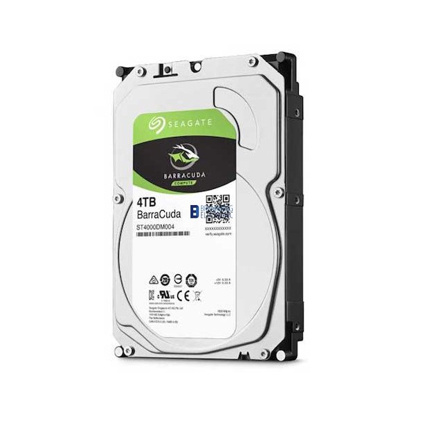 4TB 3.5" Seagate Barracuda Harddisk ST4000DM004 SATA-600 5400rpm