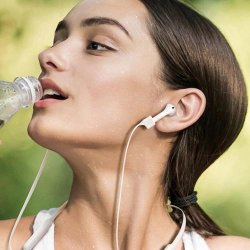 Magnetisk Silikone Strap til EarPods i Pink