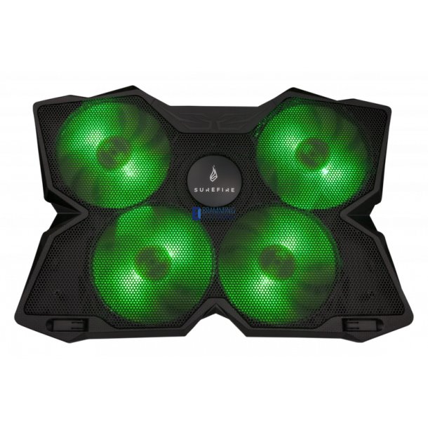 SUREFIRE Bora Gaming Laptop Cooling Pad, Grn