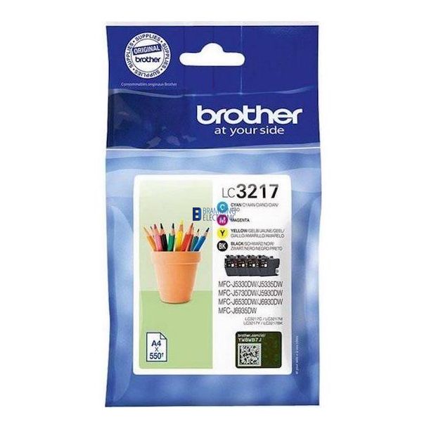 Brother LC3217 value pack b/c/m/y