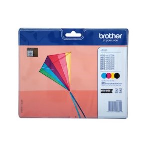 Brother LC223 value pack b/c/m/y