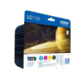 Brother LC1100 value pack b/c/m/y
