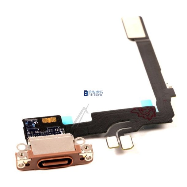 iPhone 16 Pro Opladningsstik Flex &ndash; USB-C (Desert Titanium)