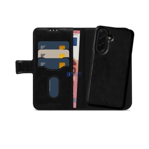 Samsung Galaxy A57 2-i-1 L�der Cover &ndash; Magnetisk m. Kortholder (Sort)