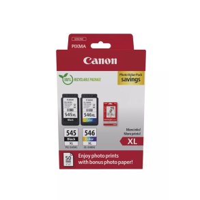 Canon PG-545XL / CL-546XL Photo Value Pack (Sort og Farve)