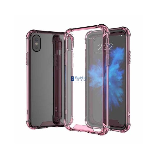 Anti-Shock Acrulic Case for iPhone XS Max i Pink