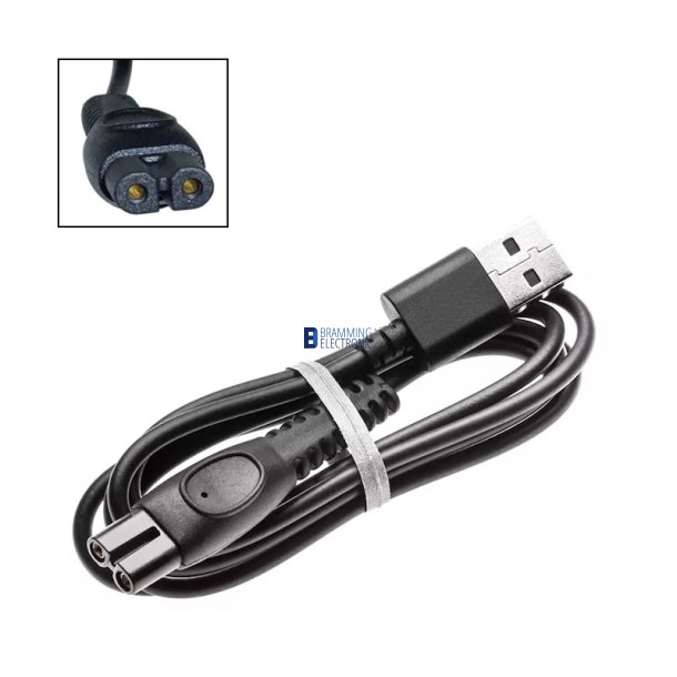 Original Philips OneBlade, opladerkabel (Passer til flere maskiner)