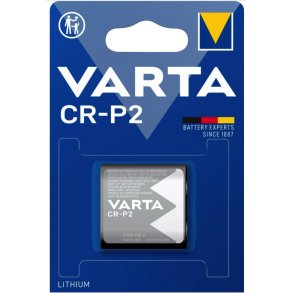 VARTA CR-P2 Batteri 6V 1450mAh Lithium &ndash; Original Professionel Fotobatteri