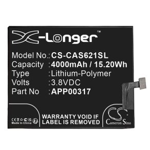 Cat S62 Pro, Batteri