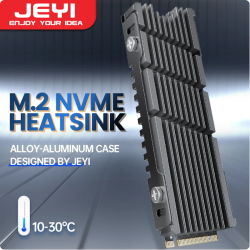 M.2 SSD Heatsink - Sort (Support PC &amp; PS5) Cool Cold II