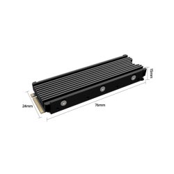 M.2 SSD Heatsink - Sort (Support PC &amp; PS5)