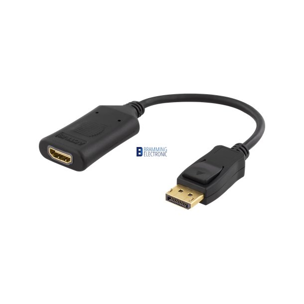 DisplayPort til HDMI adapter (4K)