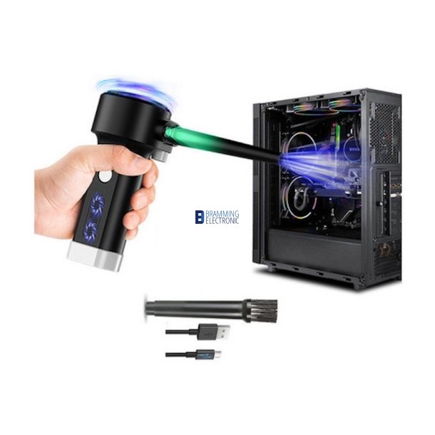 Elektronisk Air Duster (Batteri-drevet) 10000mAh