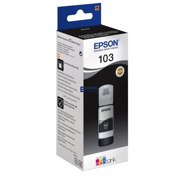 T103 Black EcoTank ink (EPSON)