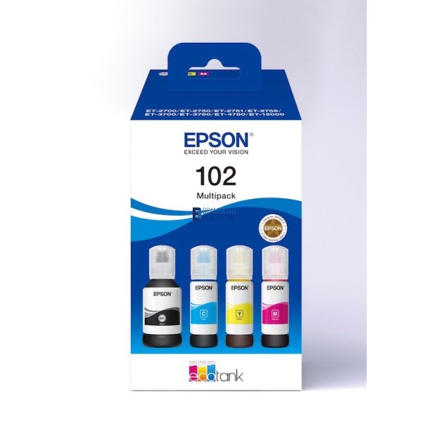 T102 EcoTank 4-colour Multipack (EPSON)