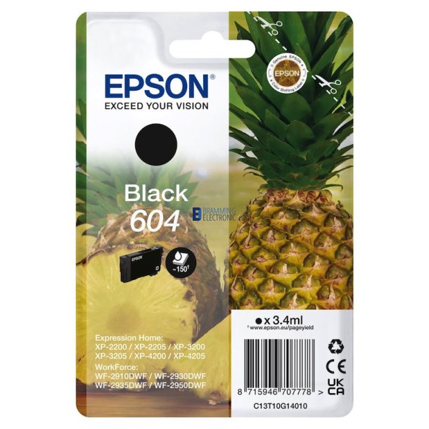 Epson 604 Sort blk