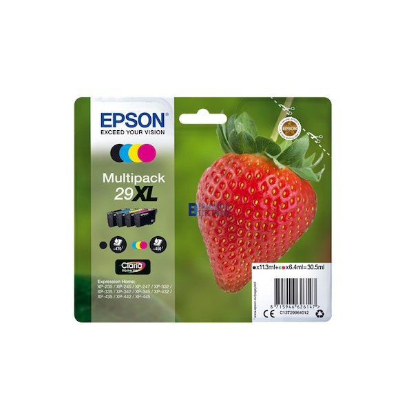 29XL y/c/m/bl Claria Home Ink