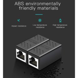 Netvrks RJ45 Patch samler Cat 6/6A (Skrmet)