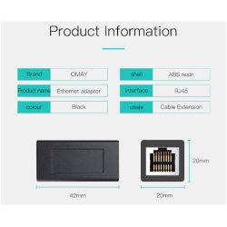 Netvrks RJ45 Patch samler Cat 6/6A (Skrmet)