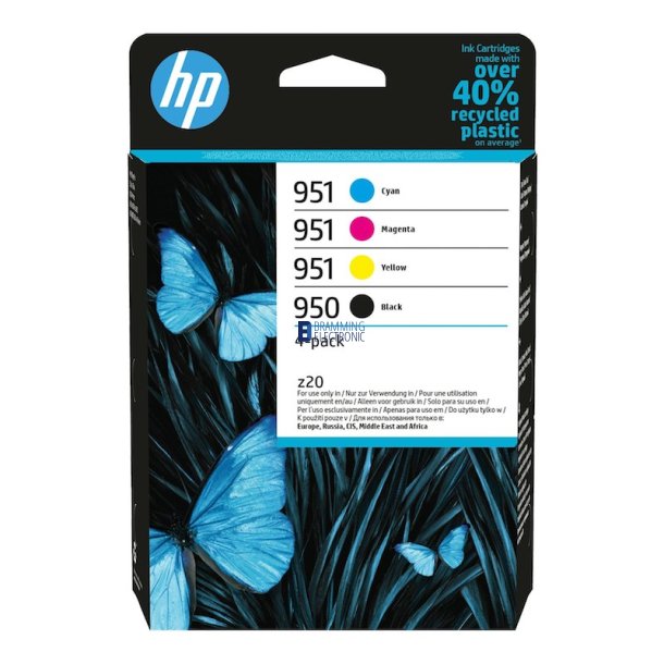 HP 950 Black / 951 CMY Original Ink Cartridges 4-pack