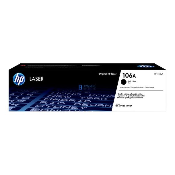 HP LaserJet 106A black toner cartridge 1K