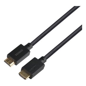 Ultra High Speed HDMI-kabel, 5m, 8K 60Hz, 4K 120Hz, sort