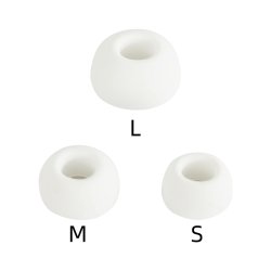 reprop til AirPods Pro i hvid (Medium) 2 stk.