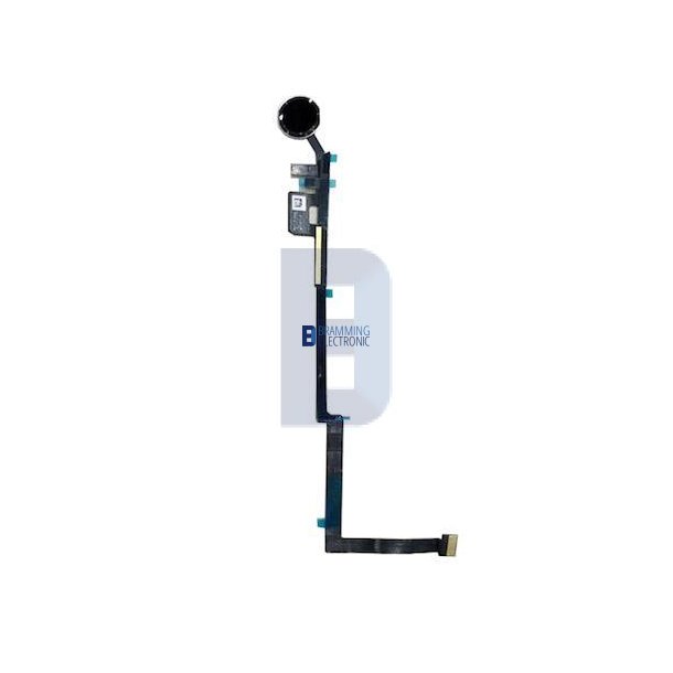 iPad 5 / 6, Homeknap flex komplet i Sort