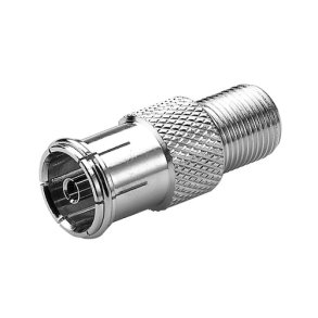 IEC/COAX Hun - F-Conn Adapter